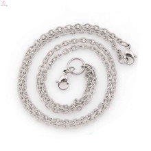 Nuevas cadenas de cuello de llegada para las mujeres, collar de acero inoxidable de infinito